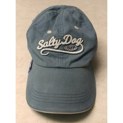 mens blue 'Ahead' Salty Dog Cafe logo strapback baseball hat/cap  eb-11366910